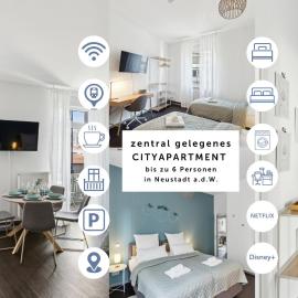 Zentral gelegenes 2BR Cityapartment in Neustadt an der Weinstraße, hotel in Neustadt an der Weinstraße