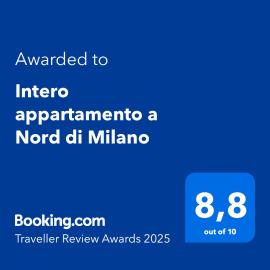 Intero appartamento a Nord di Milano, hotel en Bresso