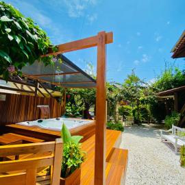 6 - Apartamento de 02 quartos com jacuzzi em Bombas