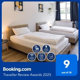 3 BR Altstadtwohnung mit Parkplatz, tolle Lage in Schwäbisch Hall, bis 8 Personen