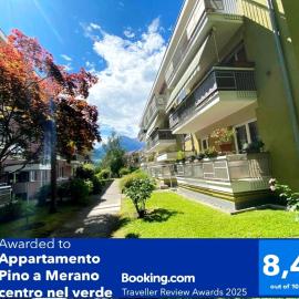 Appartamento Pino a Merano centro con box、メラーノのホテル