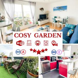 - Le COSY GARDEN - Proche RER A et E - Paris Disney - Parking - WIFI- Netflix Gratuit !!!