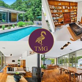 Villa Spectrum Luxury Villa with Pool & Outdoor Shower in East Hampton, hotel di Springs