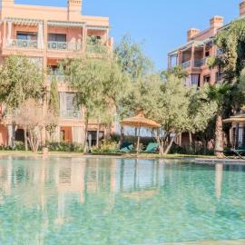 Luxury 2BR with Pool & Garden View Balcony, hotell sihtkohas Marrakech