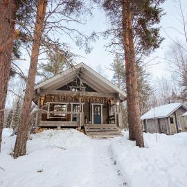 Rivergold Cottage, hotell sihtkohas Ivalo