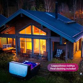 Villa Pohjoistuuli - 5+1 henkilölle, Luoteis-Himos Ski-in/out 56m² + 11m², hôtel à Jämsä