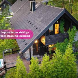 얨새에 위치한 호텔 Villa Alppihimos - 6 henkilölle, Keski-Himos, 45m² + 33m²