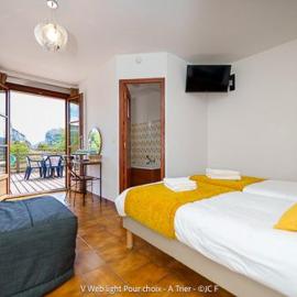 루공에 위치한 호텔 Auberge du Point Sublime