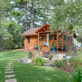 Lakefront Cabin w/ Private Dock & Fire Pit!, Hotel in Minocqua