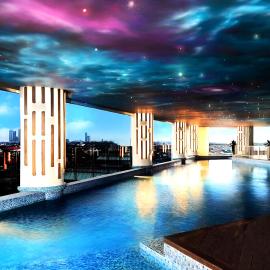 Stylish 2BR Apartment Vasa Suite Surabaya City Centre with Balcony by Le Ciel Hospitality