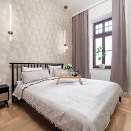 Łódź Downtown Apartment - 42m2, Workspace - by Rentujemy