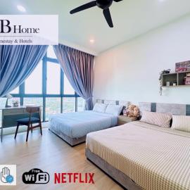 ABHOME "KOREA SUITE" #Green Haven #360"City View #Masai JB, hotel in Masai