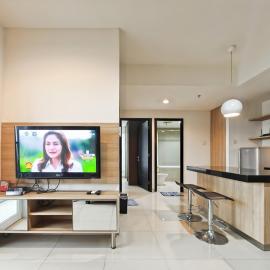 Cozy 2BR Skyline Apt Gading Serpong with Water Boom by 2ndHome、Pabuarantjibogoのホテル
