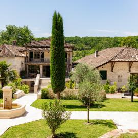 Domaine de Saint-Géry - Teritoria, viešbutis mieste Lascabanes