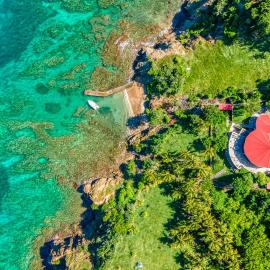 Vue mer, accès plage et ponton privé - SATH02