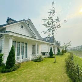 Phòng Đôi tại Happy Villa Vườn Của resort & Spa、Ðồng Phúのホテル