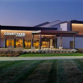 Courtyard by Marriott Indianapolis Castleton, hotel Allisonville-ben