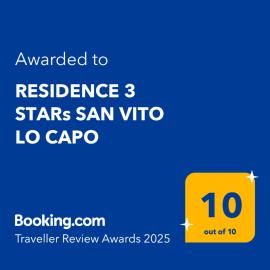 RESIDENCE 3 STARs SAN VITO LO CAPO, hotel in San Vito lo Capo