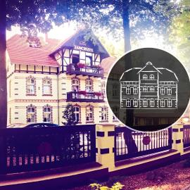 Franciszek przy Parku Szwedzkim, hotel in Szczawno-Zdrój