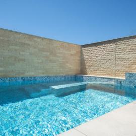 Santa Marina Luxury Apartments #2 with pool, hotel in Asgourou
