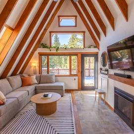 Breckenridge Modern A Frame with Spa, Sauna, Views