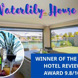 "WATERLILY HOUSE" - Luxury Canal House, Jetty, Dog & Child Friendly - Sleeps 14, מלון במנדורה
