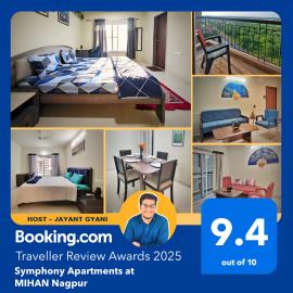 Symphony Apartments at MIHAN Nagpur, hotelli kohteessa Nagpur