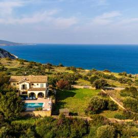 Villa Toscana Private Pool and Sea View, hotel in Orga