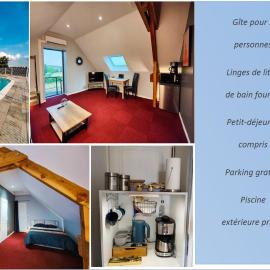 Gîte Les Grandes Menières proche du Pal, hotelli kohteessa Le Donjon