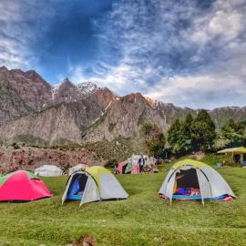 Hapakun Rakaposhi Camping Site Minapin Hunza Nagar、Minapinのホテル
