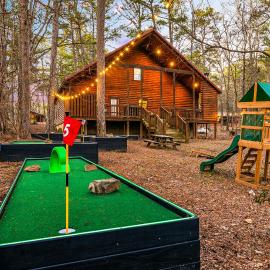 Close to Lake Putt Putt, Pool Table, Play set