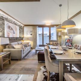 Charmant appartement à Courchevel Village, près des pistes, WIFI, parking inclus - FR-1-562-23