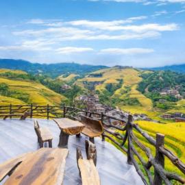 Longji Thousand Years Resort、竜勝のホテル
