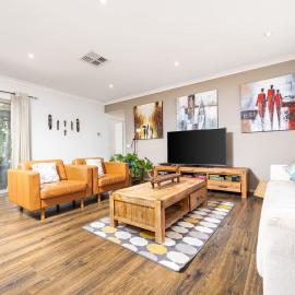Modern Family Friendly Retreat Home with Sunroom