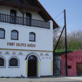 Penzion sklípek Mušov、パソフラーフキのホテル