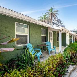 Stones Throw Beachside Bungalow #1 ON THE BEACH