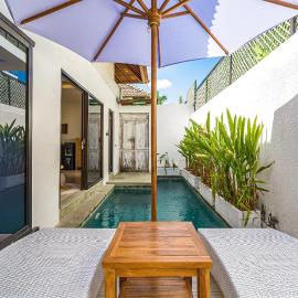Aesthetic 1-Bedroom Villa Jasmine with Private Pool in Canggu -Bali