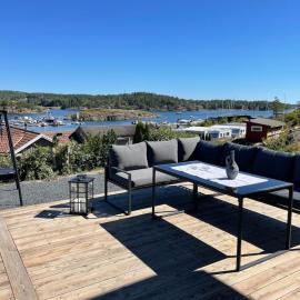 Hytte med sjøutsikt – hotel w mieście Bamble