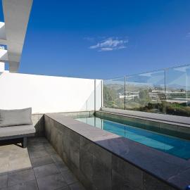 Penthouse mit private Pool in Torrox Costa, hotel en El Morche