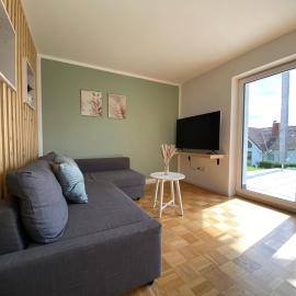 Apartment mit Blick auf die Berge: Leutkirch im Allgäu şehrinde bir otel