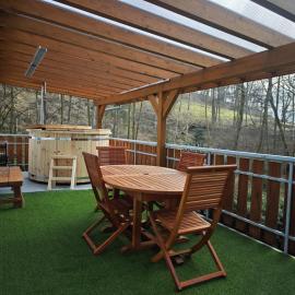 Chalet insolite en Forêt، فندق في Ranspach
