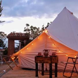 Chantli Nawi Glamping & Temazcal, hotel en Ixtafiayuca