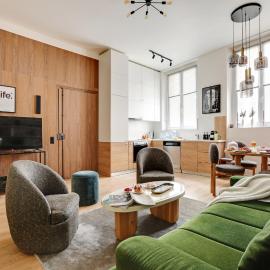 Luxury Paris, paisible, 2 chambres, toute commodités