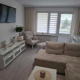 Apartament 50 m z balkonem na parterze