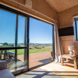 Cosy Studio with a View, hotell sihtkohas Raglan