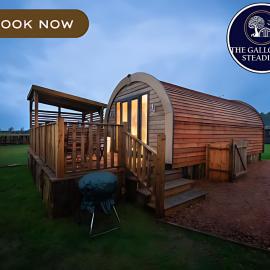 The Galloway Steading - The Herons Nest, secure garden and with Preheated Hot Tub and Fire Pit, ξενοδοχείο σε Glenluce