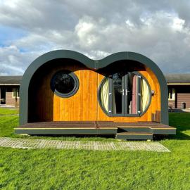 Hazel Hobbit Pod at Cowbridge Cabins