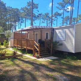 MH 535 Tout équipé 3 CHAMBRES 1 SDB dans camping 4 étoiles