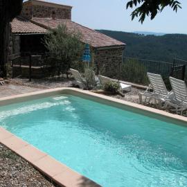 Stone Villa with Panoramic Views