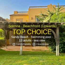 Luxury 5BR Villa with Sea View & Garden in Einbay